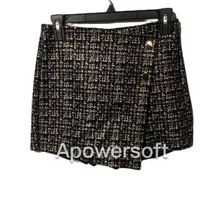 Zara Black Skort